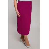 Elegancka długa amarantowa spódnica