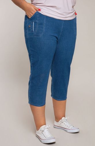 Spodnie jeansowe z kieszeniami