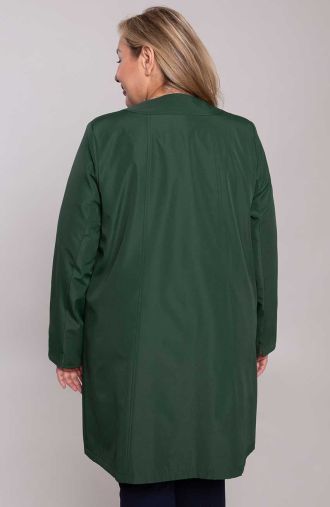 Elegancki płaszczyk w zielonym kolorze
