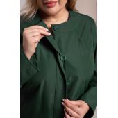 Elegancki płaszczyk w zielonym kolorze 