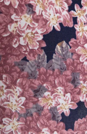 Różowa tunika w kwiaty