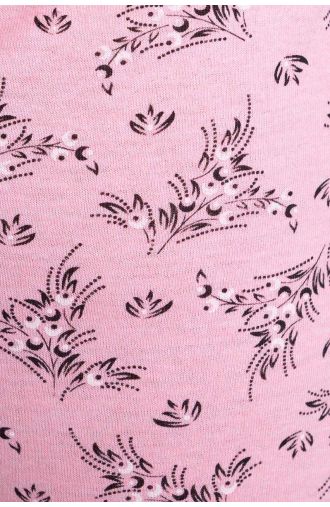 Bawełniana piżama w kwiaty